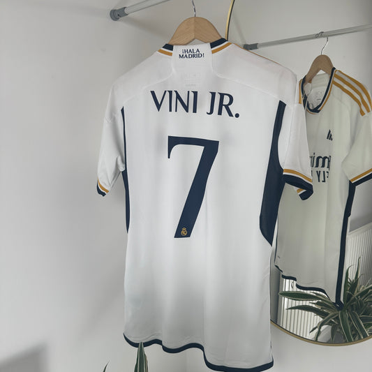 Real Madrid Home 2023/24 Vini JR Size M BNWT