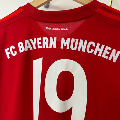 Bayern Munich Home 2019/20 Alphonso Davies #19 Size XL