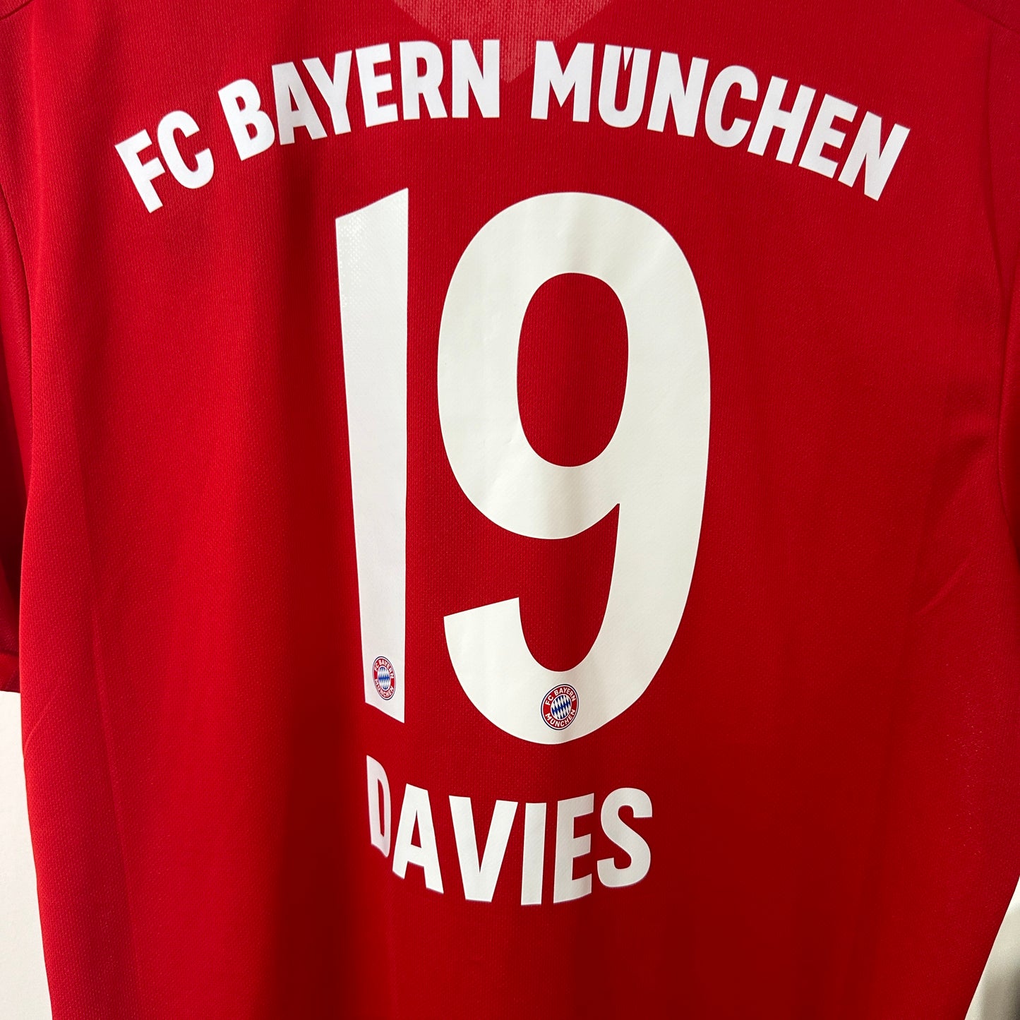 Bayern Munich Home 2019/20 Alphonso Davies #19 Size XL