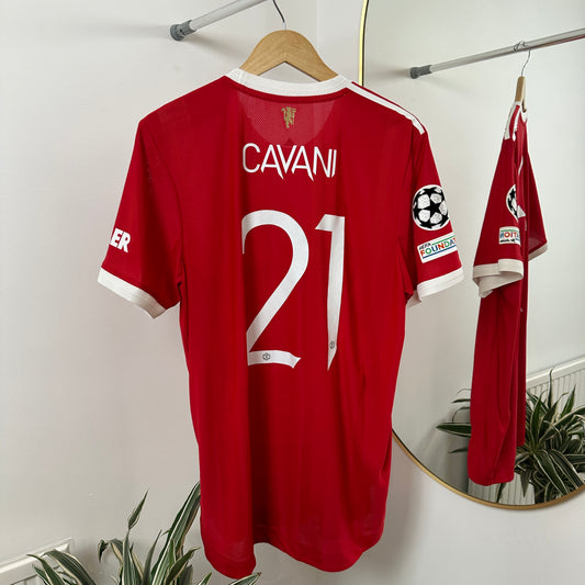 Manchester United Home 2021/22 Cavani Heat RDY/ Authentic XL