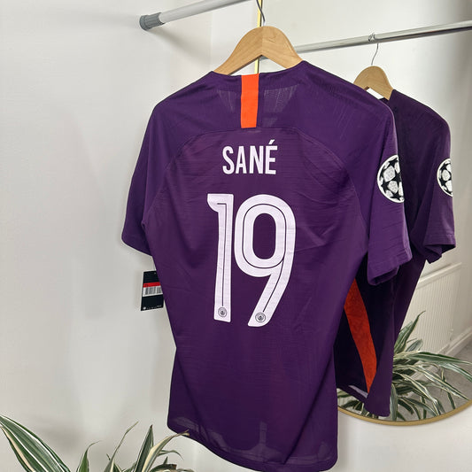 2018/19 Manchester City Vaporknit 3rd Shirt Leroy Sane Size L