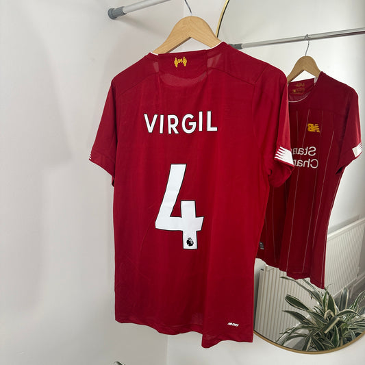 Liverpool Home 2018/19 Virgil Van Dijk Size M