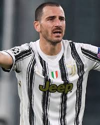 Juventus Home 2020/21 Leonardo Bonucci Champions League Size XL